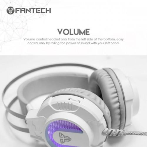 Fantech HG17S Visage II Space Edition RGB Lighting USB Gaming Headphone White bdtech