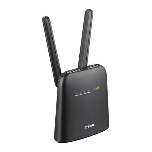 D-Link DWR-920V 4G LTE 2 Antenna WiFi Router (4G + Broadband Giga Lan Port)