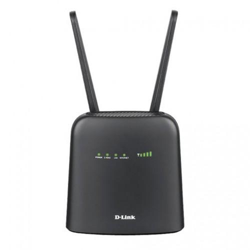 D-Link DWR-920V 4G LTE 2 Antenna WiFi Router (4G + Broadband Giga Lan Port)